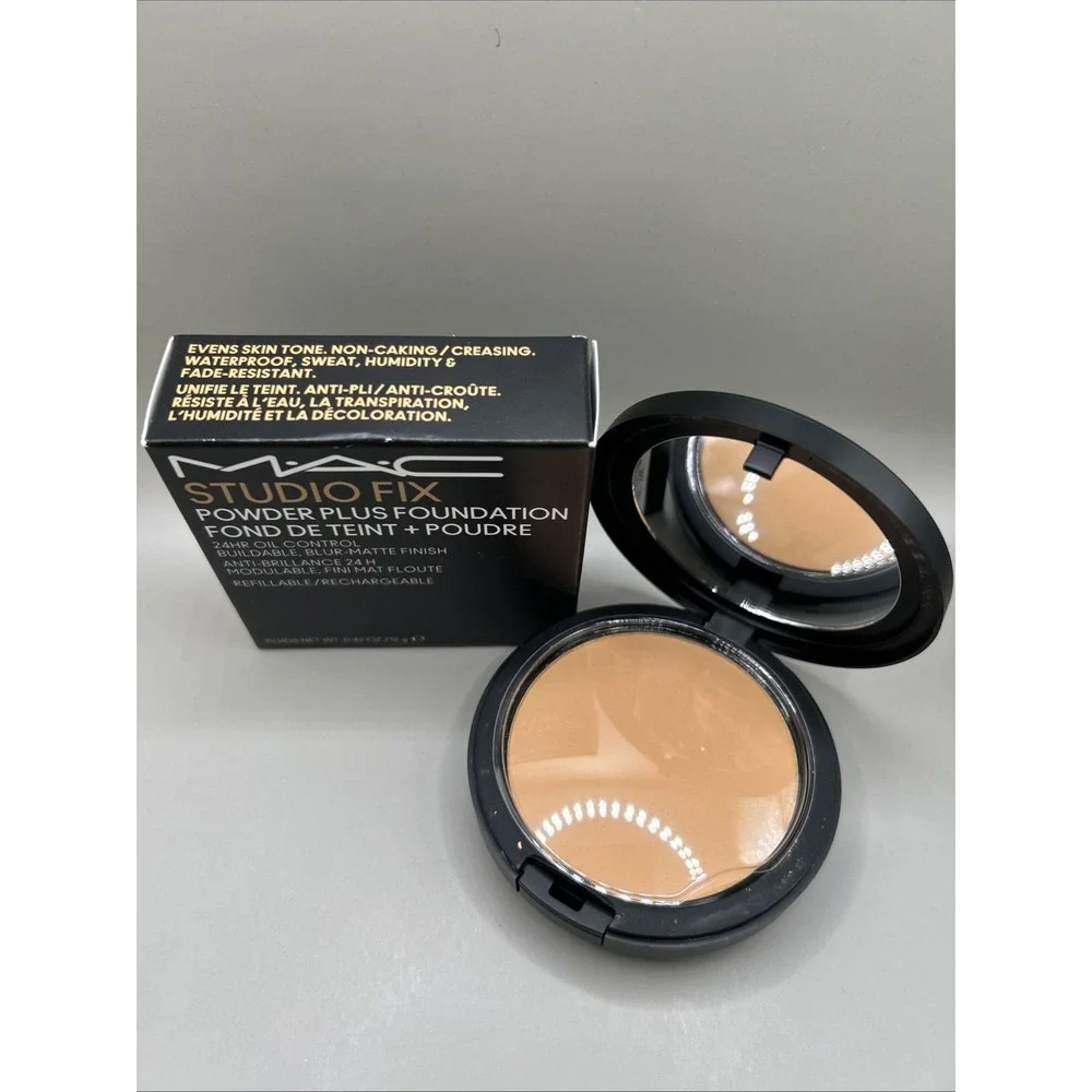 Mac Studio Fix Powder Plus Foundation 24HR Oil Control NC42 NEW FORMULA 0.42oz